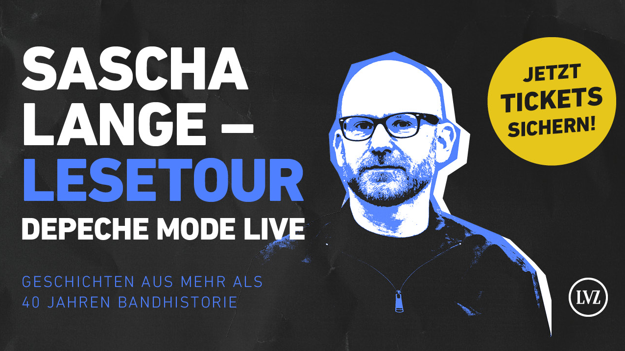 Sascha Lange präsentiert in der LVZ Kuppel sein Buch "Depeche Mode live"